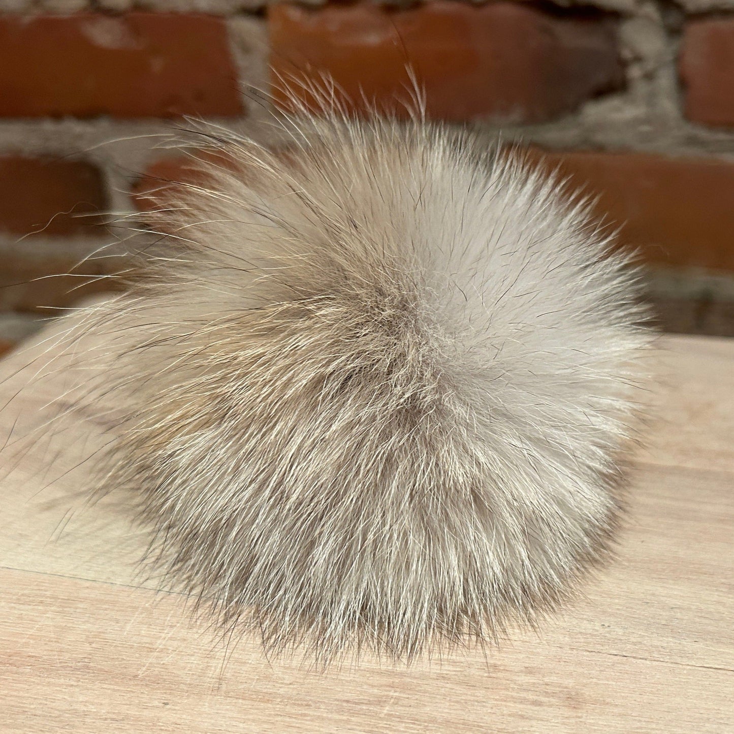 Recycled Coyote Hat Pom