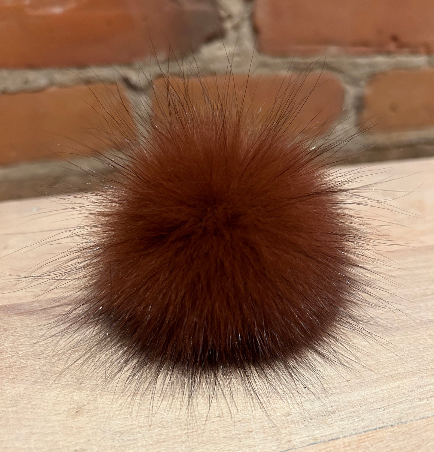 Mini Cinnamon Hat Pom, 2.5 Inch